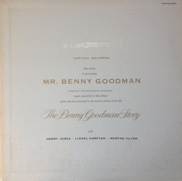 Release: Benny Goodman Plays Selections From The Benny Goodman Story-Vinyl-Japan-1982-ECJ-50079-6092632