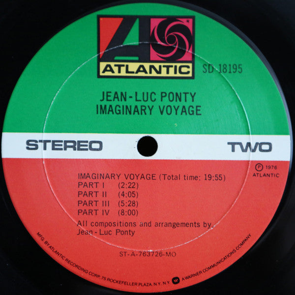 Release: Imaginary Voyage-Vinyl-US-1976-SD 18195-6330906
