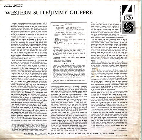 Release: Western Suite-Vinyl-US-1960-1330-5164355