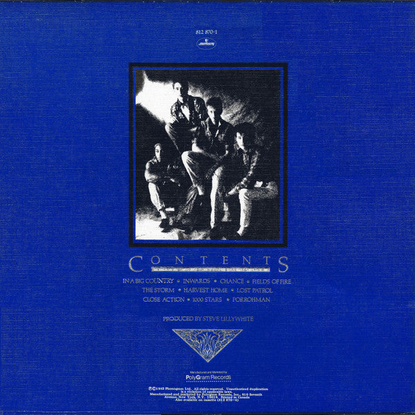 Release: The Crossing-Vinyl-US-1983-812 870-1, 812 870-1 M-1, 422-812 870-1 M-1-4065592