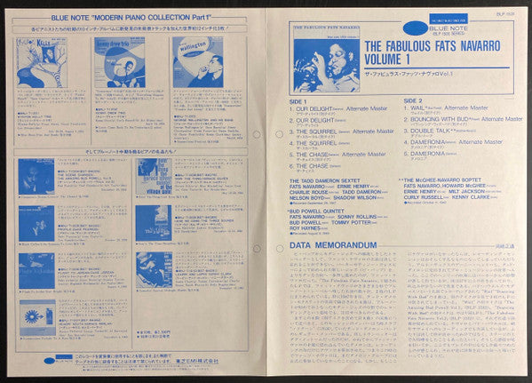 The Fabulous Fats Navarro Volume 1