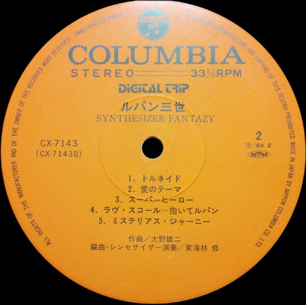 Lupin The 3rd - Synthesizer Fantasy = ルパン三世シンセサイザーファンタジー