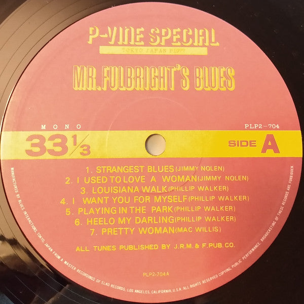 Mr. Fulbright's Blues