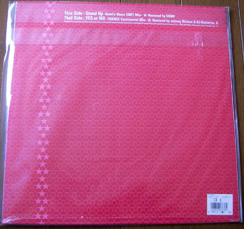 Release: Stand Up-Vinyl-Japan-2001-TJR-008-8710067