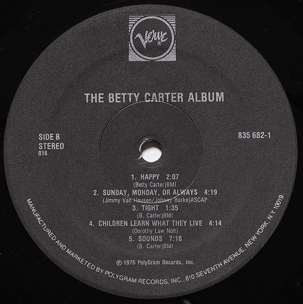 The Betty Carter Album
