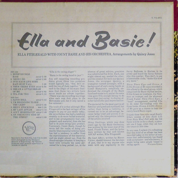 Ella And Basie!
