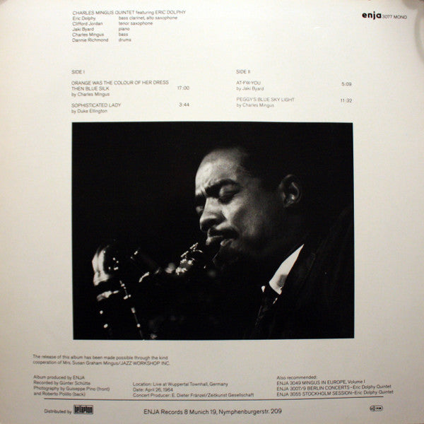 Mingus In Europe Volume II