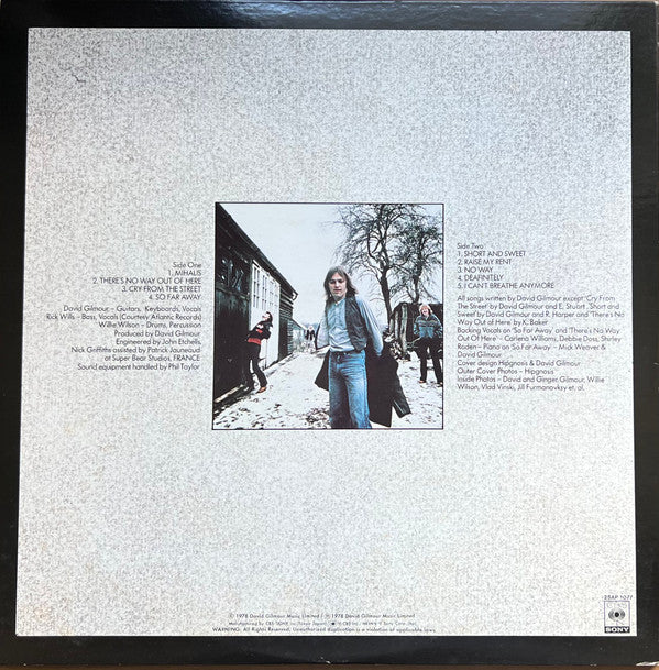Master Release: David Gilmour by David Gilmour