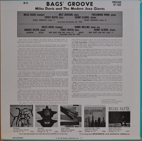 Bags Groove