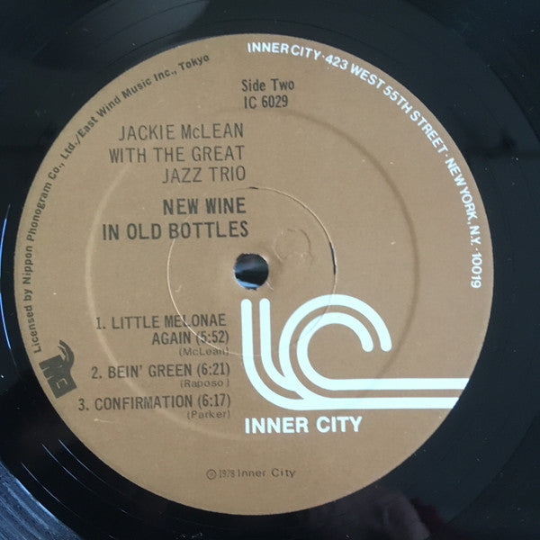 New Wine In Old Bottles