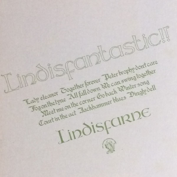 Master Release: Lindisfantastic!! by Lindisfarne