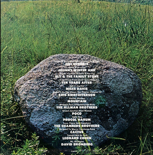 Release: The First Great Rock Festivals Of The Seventies - Isle Of Wight / Atlanta Pop Festival-Vinyl-Japan-1971-SOPB 55044~6-4906115