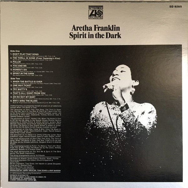 Spirit In The Dark