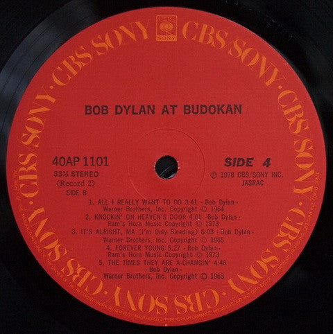 Bob Dylan At Budokan