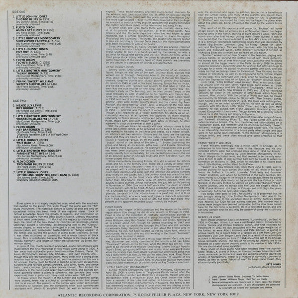 Blues Piano - Chicago, Plus