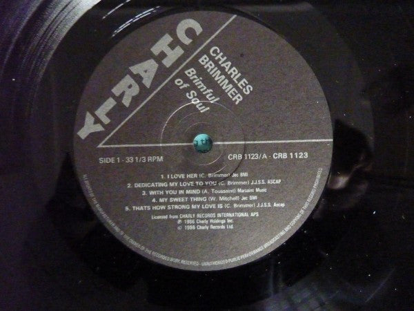 Release: Soulman-Vinyl-UK-1986-CRB 1123-2234612