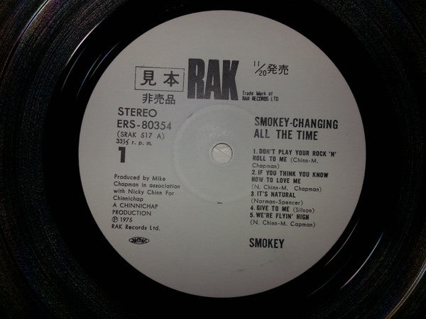 Changing All The Time