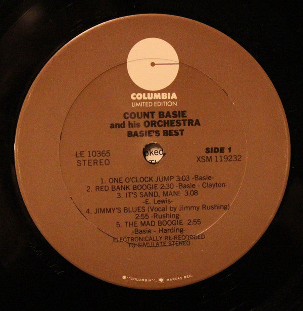 Basie's Best! A Collection Of Immortal Performances