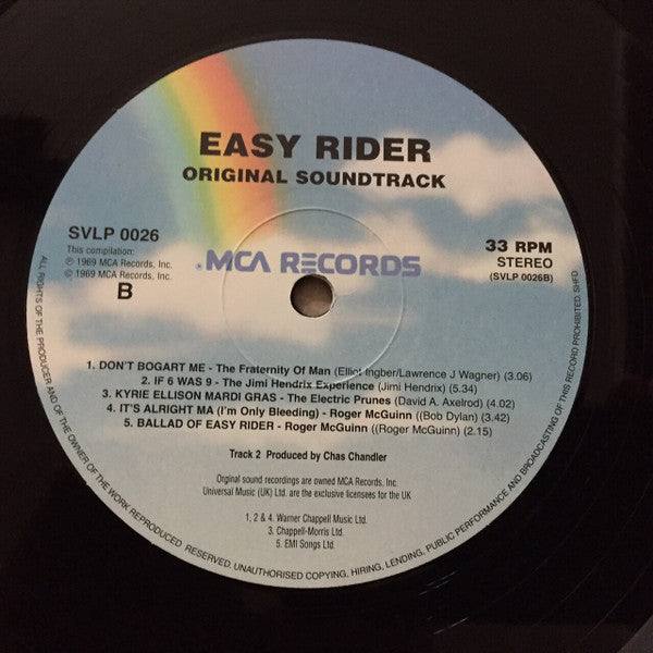 Easy Rider (Music From The Soundtrack)
