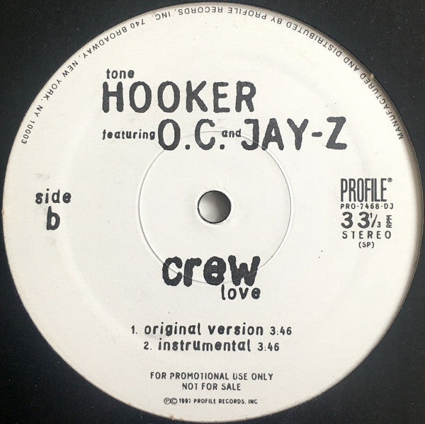 Master Release: Crew Love by Tone Hooker