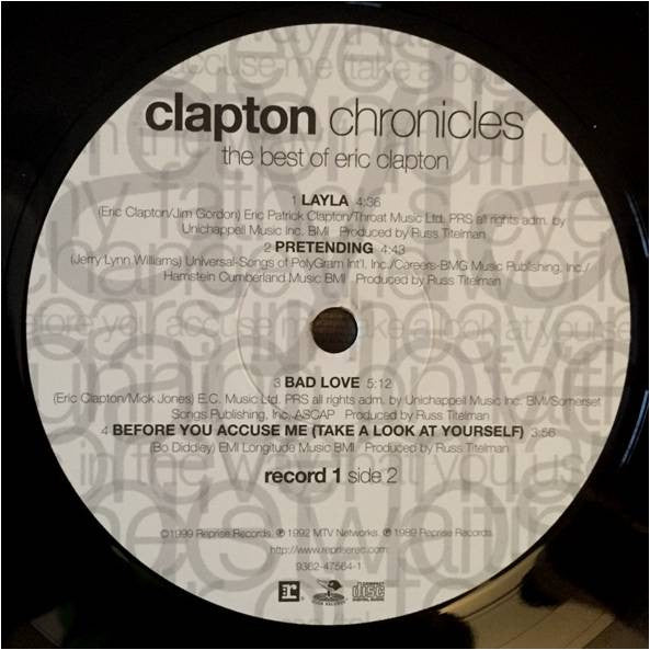 Clapton Chronicles - The Best Of Eric Clapton