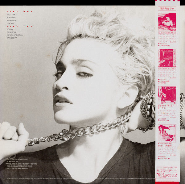 Release: Madonna-Vinyl-Japan-1985-P-11394-3325014