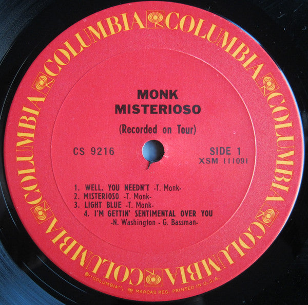 Misterioso (Recorded On Tour)