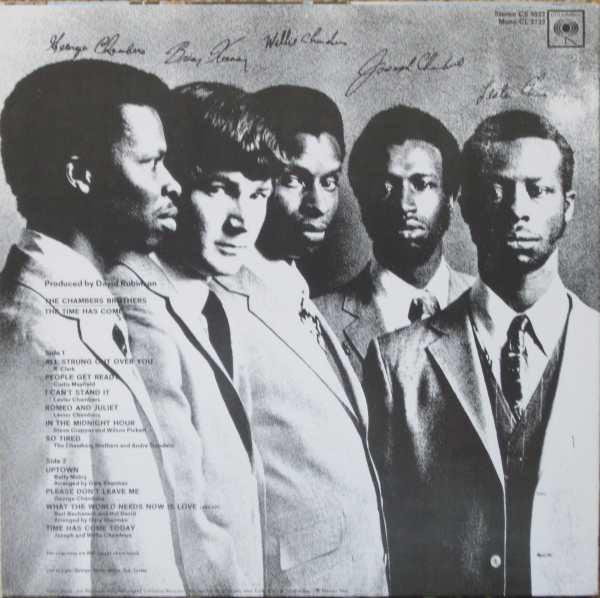 Master Release: The Time Has Come by The Chambers Brothers