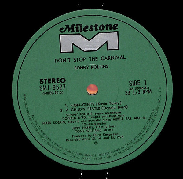 Don't Stop The Carnival