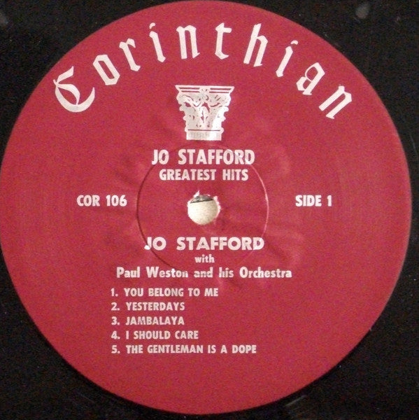 Jo Stafford's Greatest Hits