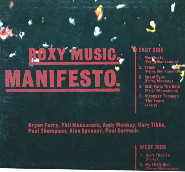 Release: Manifesto-Vinyl-UK-1979-EGPD 001-1060649