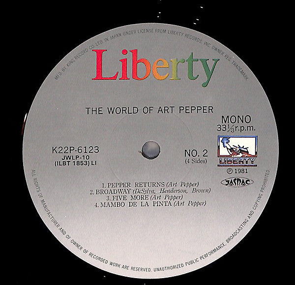 The World Of Art Pepper