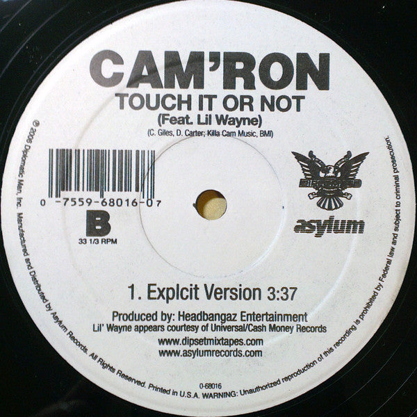 Master Release: Touch It Or Not by Cam'ron