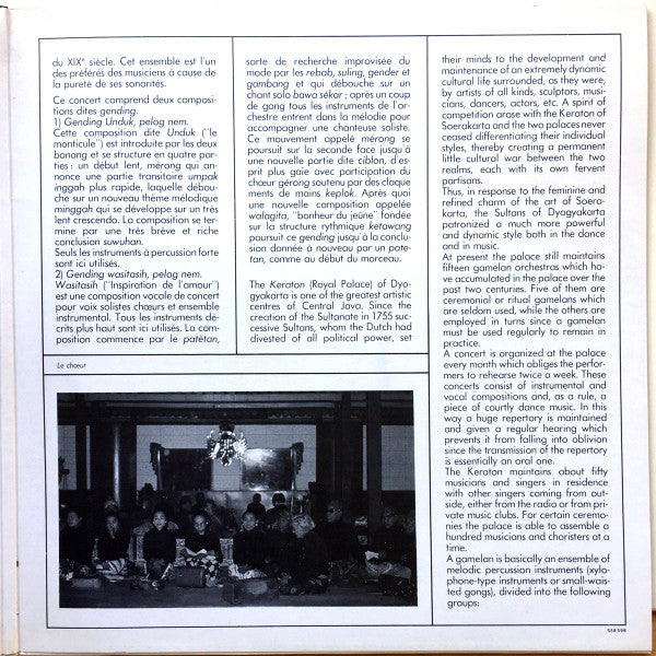 Java (Palais Royal De Yogyakarta - Musique De Concert)