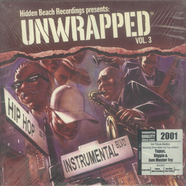 Release: Hidden Beach Recordings Presents: Unwrapped, Vol. 3-Vinyl-US-2004-E2 90950, HBR 00011-3158924