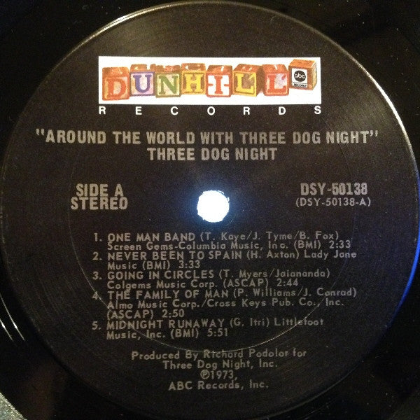 Around The World With Three Dog Night