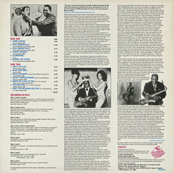 Master Release: Didn't He Play by King Curtis