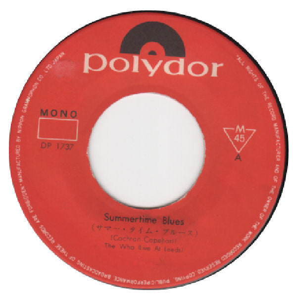 Summertime Blues / Shakin' All Over
