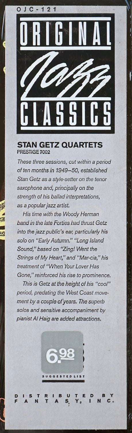 Stan Getz Quartets