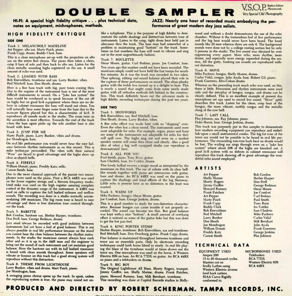 Release: Tampa Hi-Fi Sampler And Jazz Sampler-Vinyl-US-1985-V.S.O.P. 26, TP 11-6112956