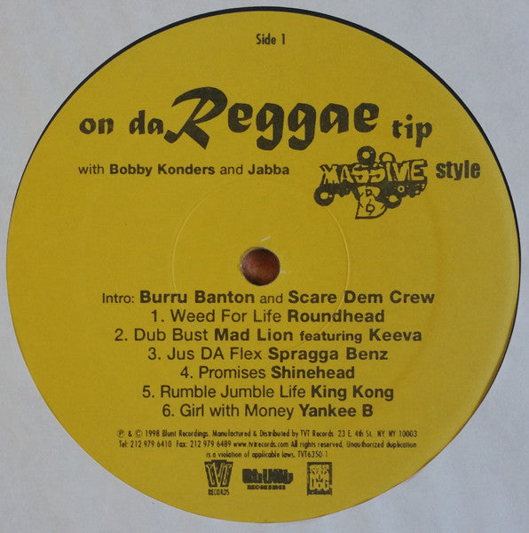 On Da Reggae Tip With Bobby Konders & Jabba (Massive B Style)