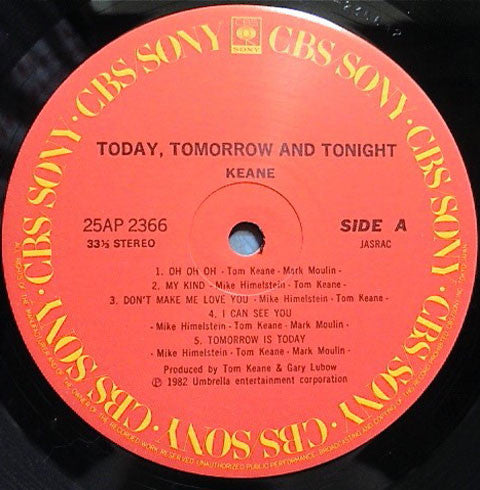 Today, Tomorrow And Tonight