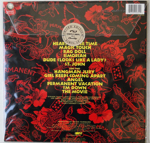 Release: Permanent Vacation-Vinyl-UK-1998-SVLP 0035-2301742