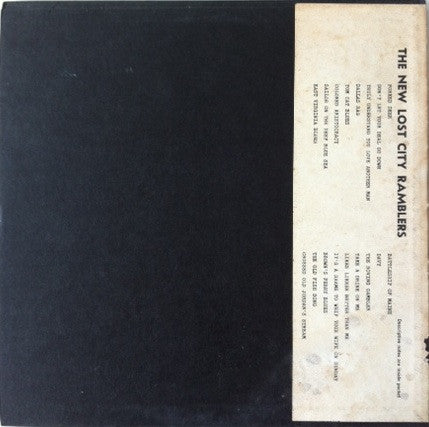 Release: The New Lost City Ramblers-Vinyl-US-None-FA 2396-4104071