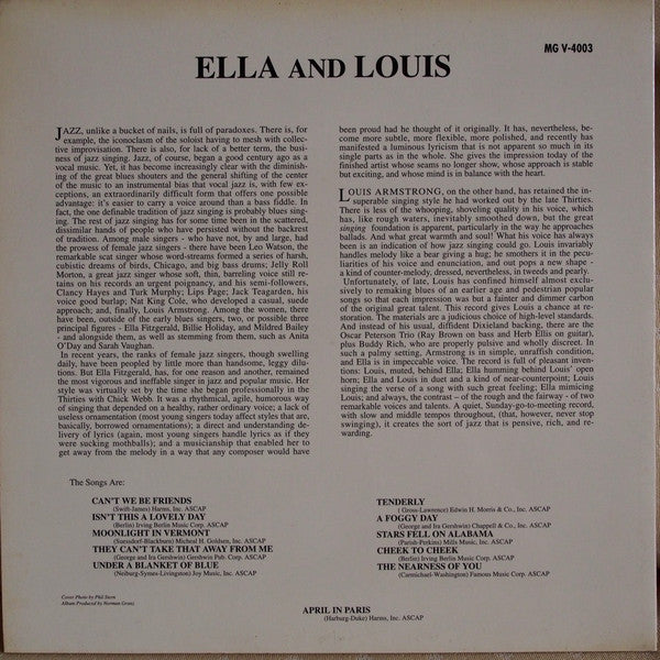 Ella And Louis