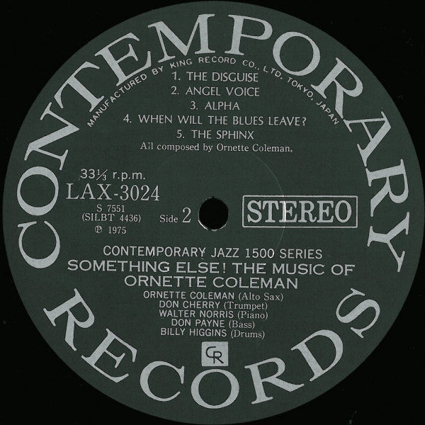 Something Else! The Music Of Ornette Coleman