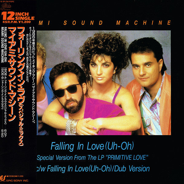 Release: Falling In Love (Uh-Oh)-Vinyl-Japan-1985-12・3P 791-4666984