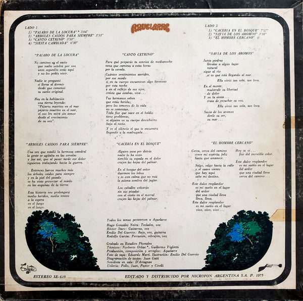 Release: Siesta-Vinyl-Argentina-1975-SE-615-1375299