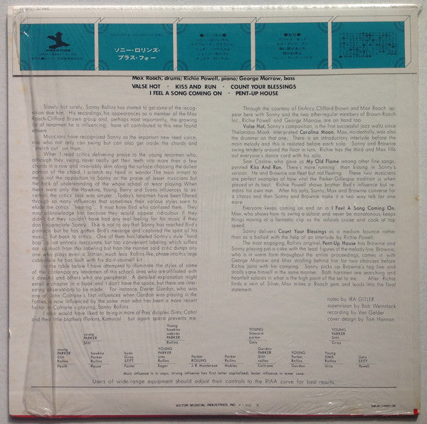 Release: Plus 4-Vinyl-Japan-1972-SMJX-10087(M)-8400107