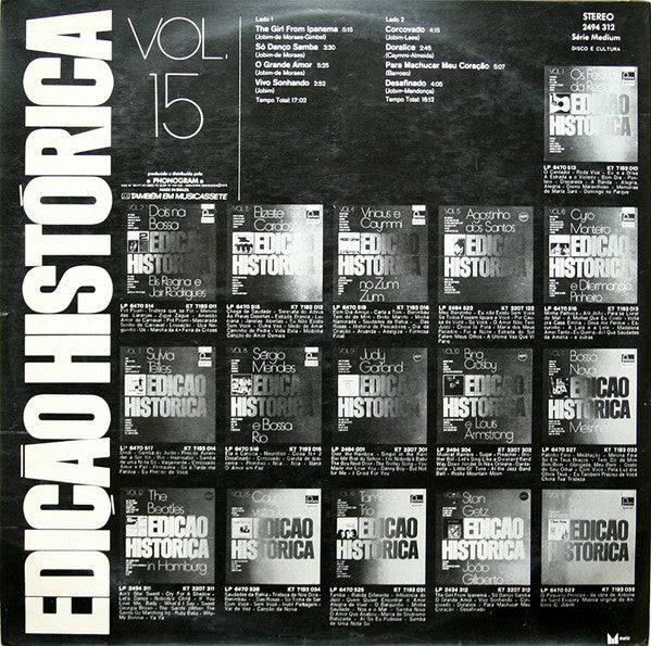 Release: Getz / Gilberto-Vinyl-Brazil-1975-2494 312-7303198